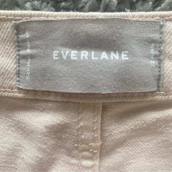 Everlane Jeanse Size 32 White/Cream High Rise Straight Ankle - Picture 6 of 7